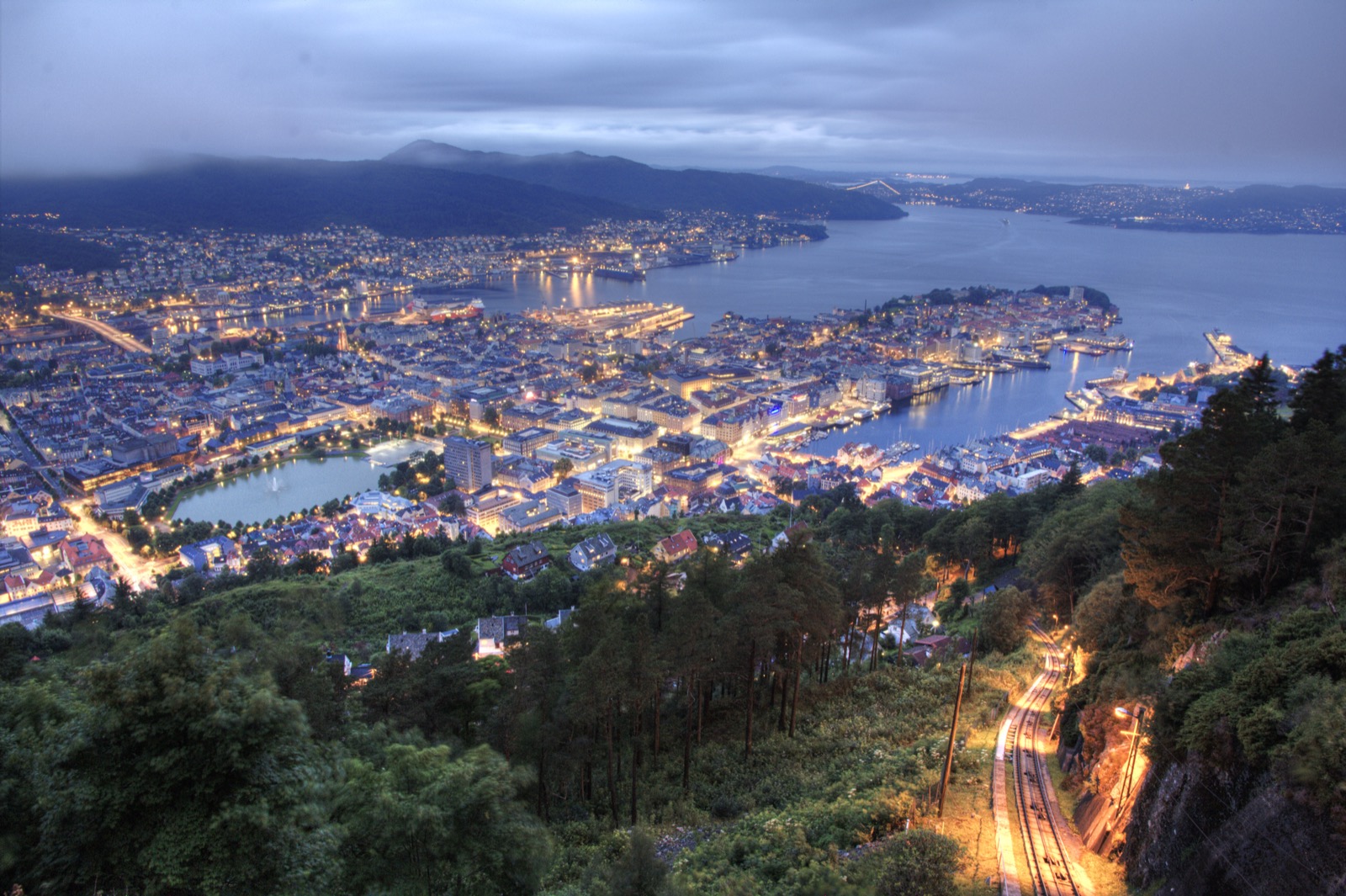 Bergen / fjord approaches