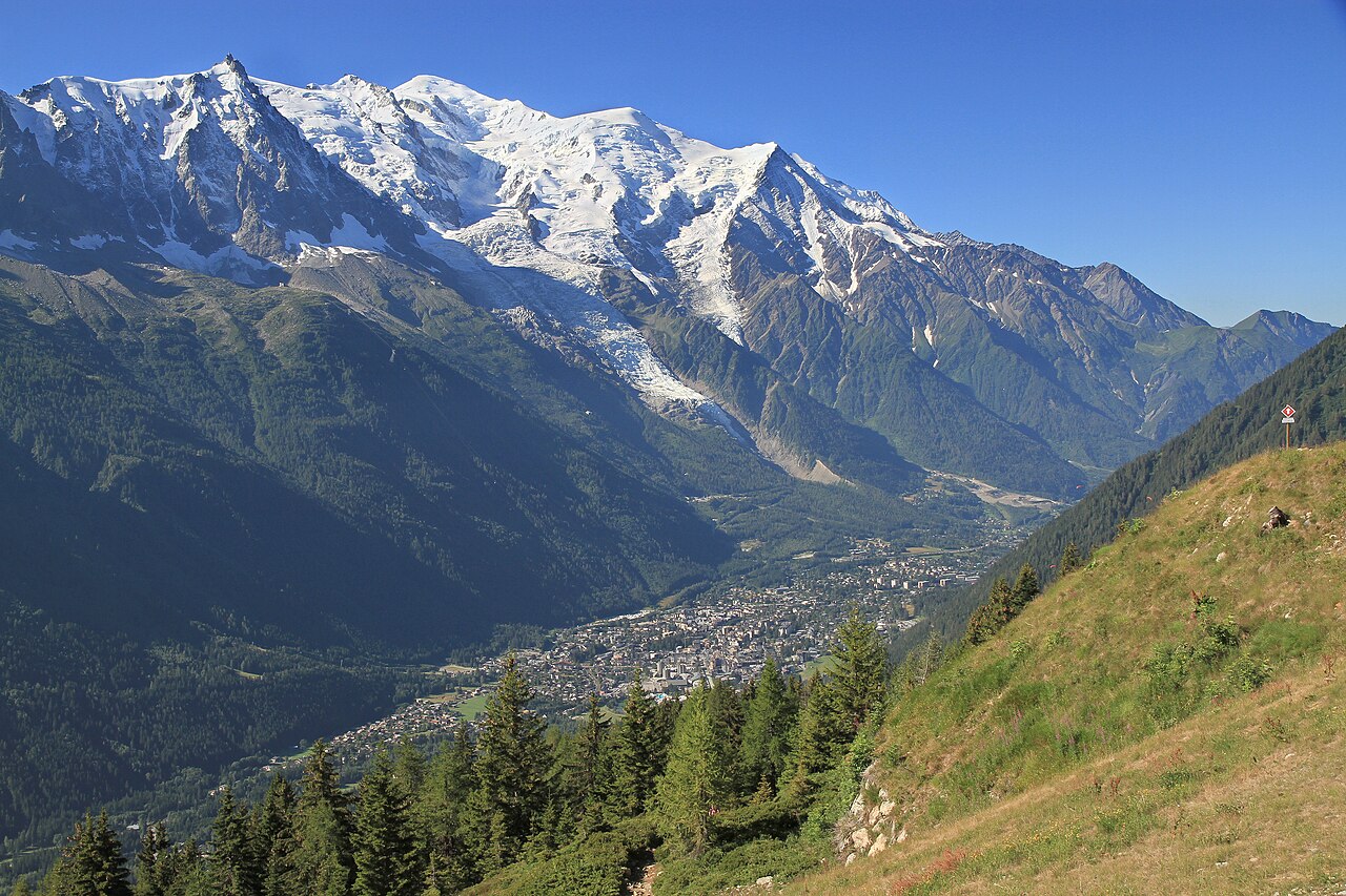 Chamonix valley flying